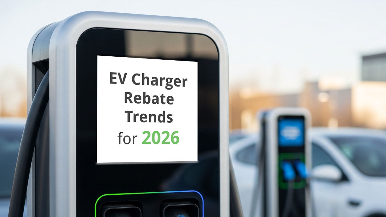 EV Charger Rebate Trends for 2026